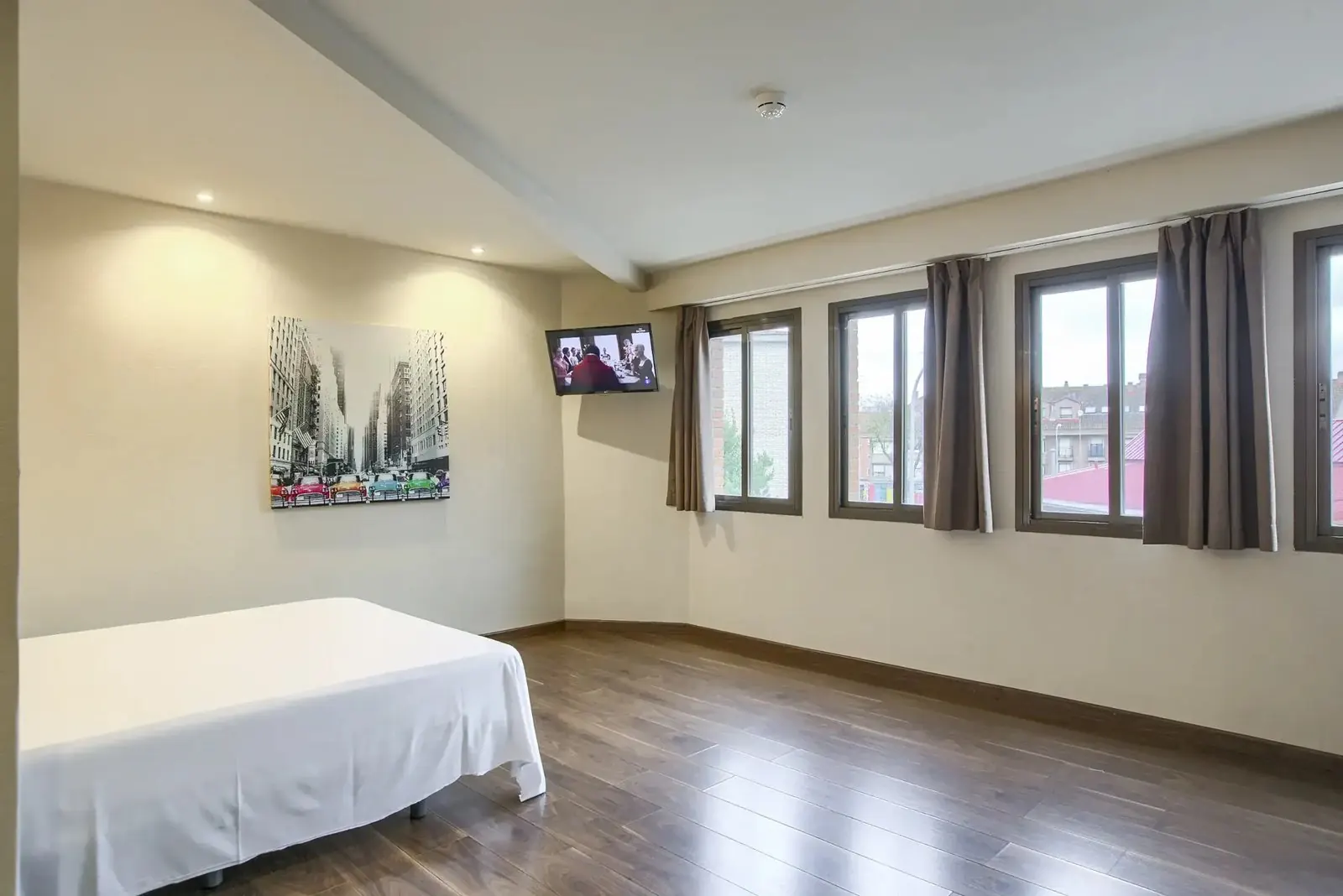 Habitación de matrimonio, otra vista - Hotel Castilla Fuenlabrada