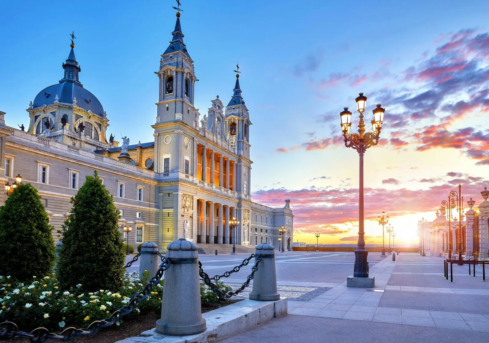Fachada del Palacio Real de Madrid